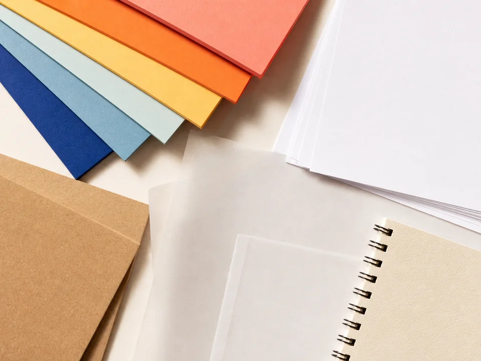 Seleção de papel & cartolinas
